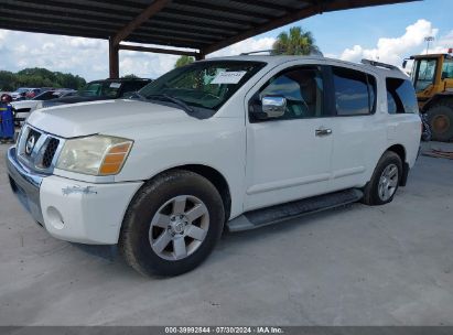 Lot #3035095693 2004 NISSAN PATHFINDER ARMADA LE