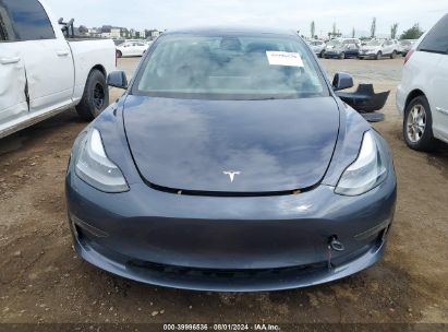 Lot #2989127448 2022 TESLA MODEL 3 LONG RANGE DUAL MOTOR ALL-WHEEL DRIVE