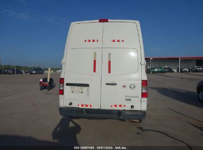 Lot #2992820017 2015 NISSAN NV CARGO NV2500 HD SV V6