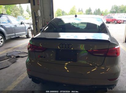 Lot #2991586513 2020 AUDI RS 3 TFSI QUATTRO S TRONIC