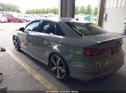 Lot #2991586513 2020 AUDI RS 3 TFSI QUATTRO S TRONIC