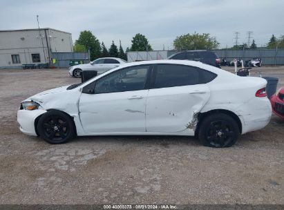 Lot #2992830936 2015 DODGE DART SXT