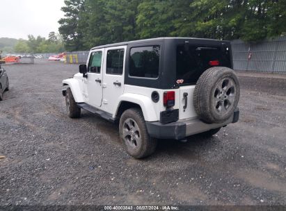 Lot #3056071537 2017 JEEP WRANGLER UNLIMITED SAHARA 4X4