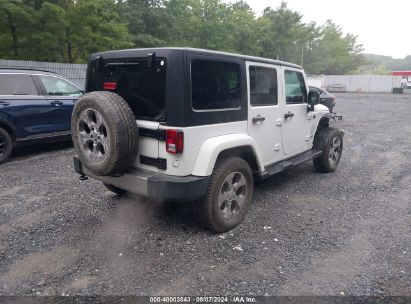 Lot #3056071537 2017 JEEP WRANGLER UNLIMITED SAHARA 4X4