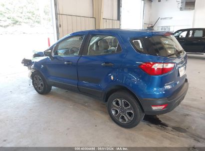 Lot #3006594517 2022 FORD ECOSPORT S