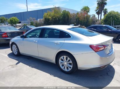 Lot #2989127442 2022 CHEVROLET MALIBU FWD LT