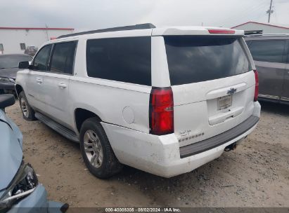 Lot #3035078810 2015 CHEVROLET SUBURBAN 1500 LT