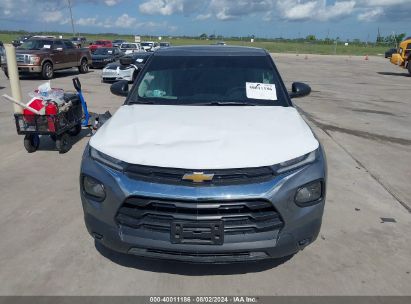 Lot #2992820013 2022 CHEVROLET TRAILBLAZER AWD LS