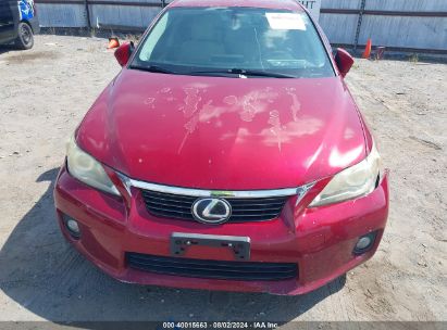 Lot #3056473989 2012 LEXUS CT 200H PREMIUM