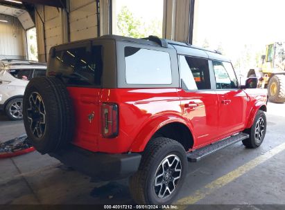 Lot #2992815319 2023 FORD BRONCO OUTER BANKS