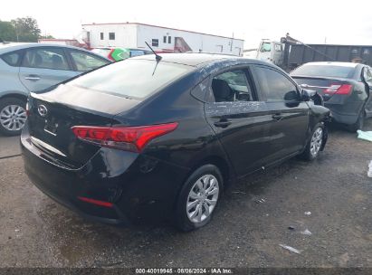 Lot #2989127579 2020 HYUNDAI ACCENT SE