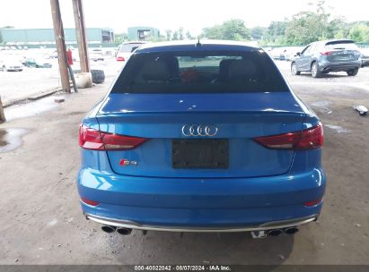 Lot #3052077659 2019 AUDI S3 2.0T PREMIUM PLUS