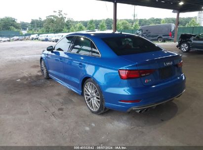 Lot #3052077659 2019 AUDI S3 2.0T PREMIUM PLUS