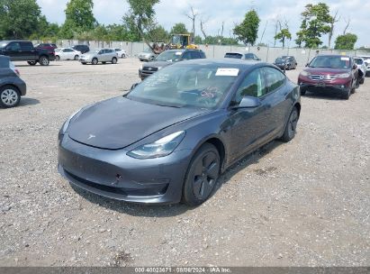 Lot #2997779880 2022 TESLA MODEL 3 REAR-WHEEL DRIVE