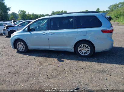 Lot #3035088136 2017 TOYOTA SIENNA XLE 8 PASSENGER