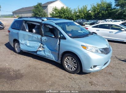 Lot #3035088136 2017 TOYOTA SIENNA XLE 8 PASSENGER