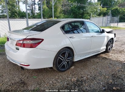 Lot #2992828328 2016 HONDA ACCORD SPORT