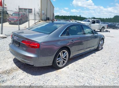 Lot #3051079097 2016 AUDI A8 L 4.0T SPORT