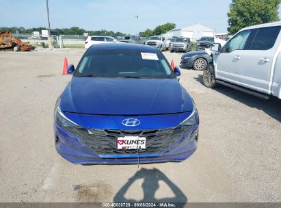 Lot #2992830898 2021 HYUNDAI ELANTRA SEL