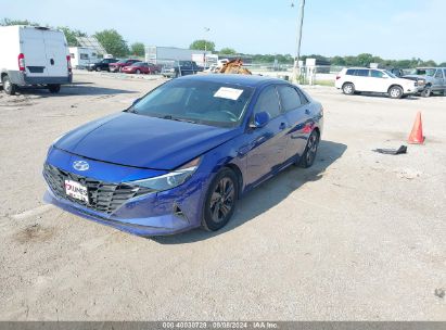 Lot #2992830898 2021 HYUNDAI ELANTRA SEL