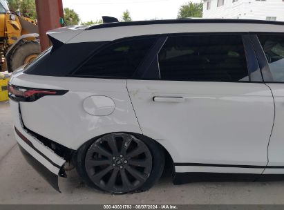 Lot #2992834232 2018 LAND ROVER RANGE ROVER VELAR P380 SE R-DYNAMIC