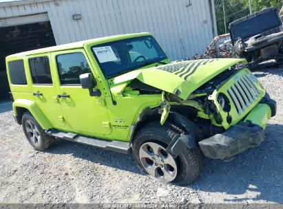 Lot #3052077651 2017 JEEP WRANGLER UNLIMITED SAHARA 4X4