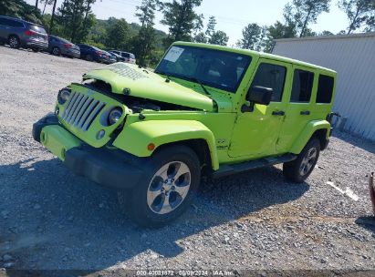 Lot #3052077651 2017 JEEP WRANGLER UNLIMITED SAHARA 4X4