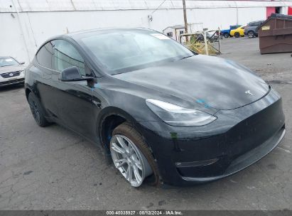 Lot #2992815303 2024 TESLA MODEL Y LONG RANGE DUAL MOTOR ALL-WHEEL DRIVE