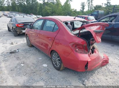 Lot #2997779866 2019 MITSUBISHI MIRAGE G4 ES