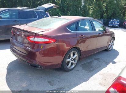 Lot #3035088106 2015 FORD FUSION SE