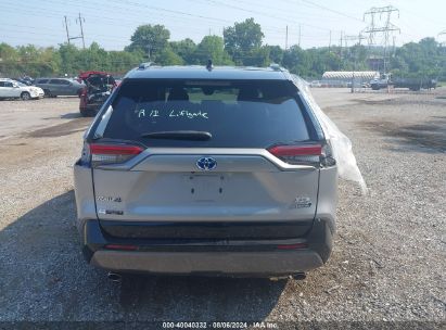 Lot #2992818556 2021 TOYOTA RAV4 HYBRID XSE