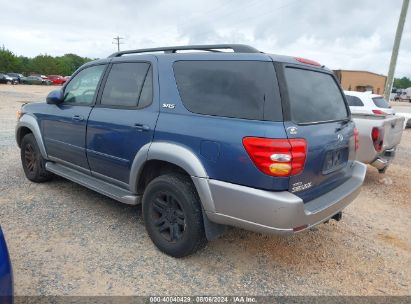 Lot #2992828325 2003 TOYOTA SEQUOIA SR5 V8