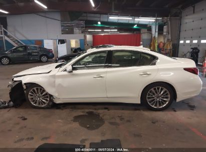 Lot #2992828324 2023 INFINITI Q50 LUXE AWD