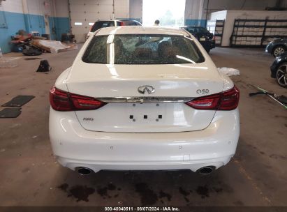 Lot #2992828324 2023 INFINITI Q50 LUXE AWD