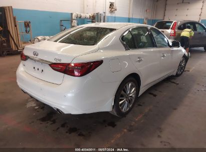 Lot #2992828324 2023 INFINITI Q50 LUXE AWD