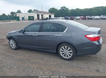 Lot #3052077642 2014 HONDA ACCORD EX-L V-6