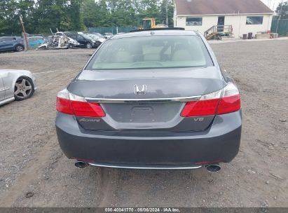 Lot #3052077642 2014 HONDA ACCORD EX-L V-6