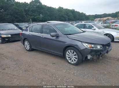 Lot #3052077642 2014 HONDA ACCORD EX-L V-6