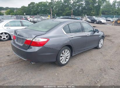 Lot #3052077642 2014 HONDA ACCORD EX-L V-6