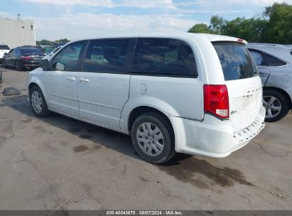 Lot #3035090096 2014 DODGE GRAND CARAVAN SE