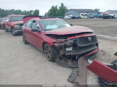 Lot #2989127484 2024 HONDA ACCORD HYBRID SPORT