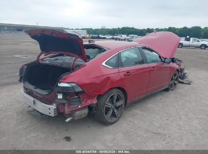 Lot #2989127484 2024 HONDA ACCORD HYBRID SPORT