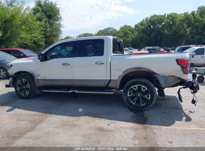 Lot #3035088099 2021 NISSAN TITAN PLATINUM RESERVE 4X4