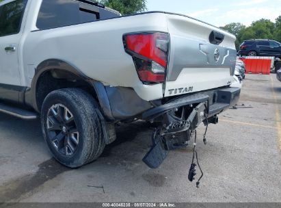 Lot #3035088099 2021 NISSAN TITAN PLATINUM RESERVE 4X4