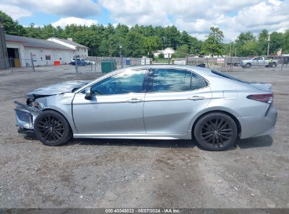 Lot #2992818549 2021 TOYOTA CAMRY XSE AWD