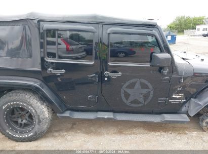 Lot #2992830871 2014 JEEP WRANGLER UNLIMITED SAHARA