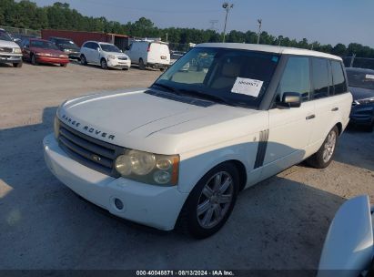 Lot #2992818548 2007 LAND ROVER RANGE ROVER HSE