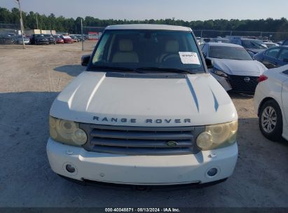 Lot #2992818548 2007 LAND ROVER RANGE ROVER HSE