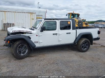 Lot #2997779835 2021 JEEP GLADIATOR RUBICON 4X4