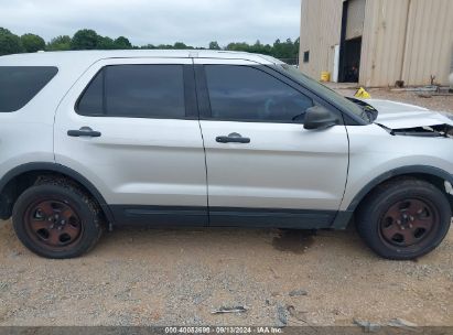 Lot #2992828318 2018 FORD POLICE INTERCEPTOR UTILITY